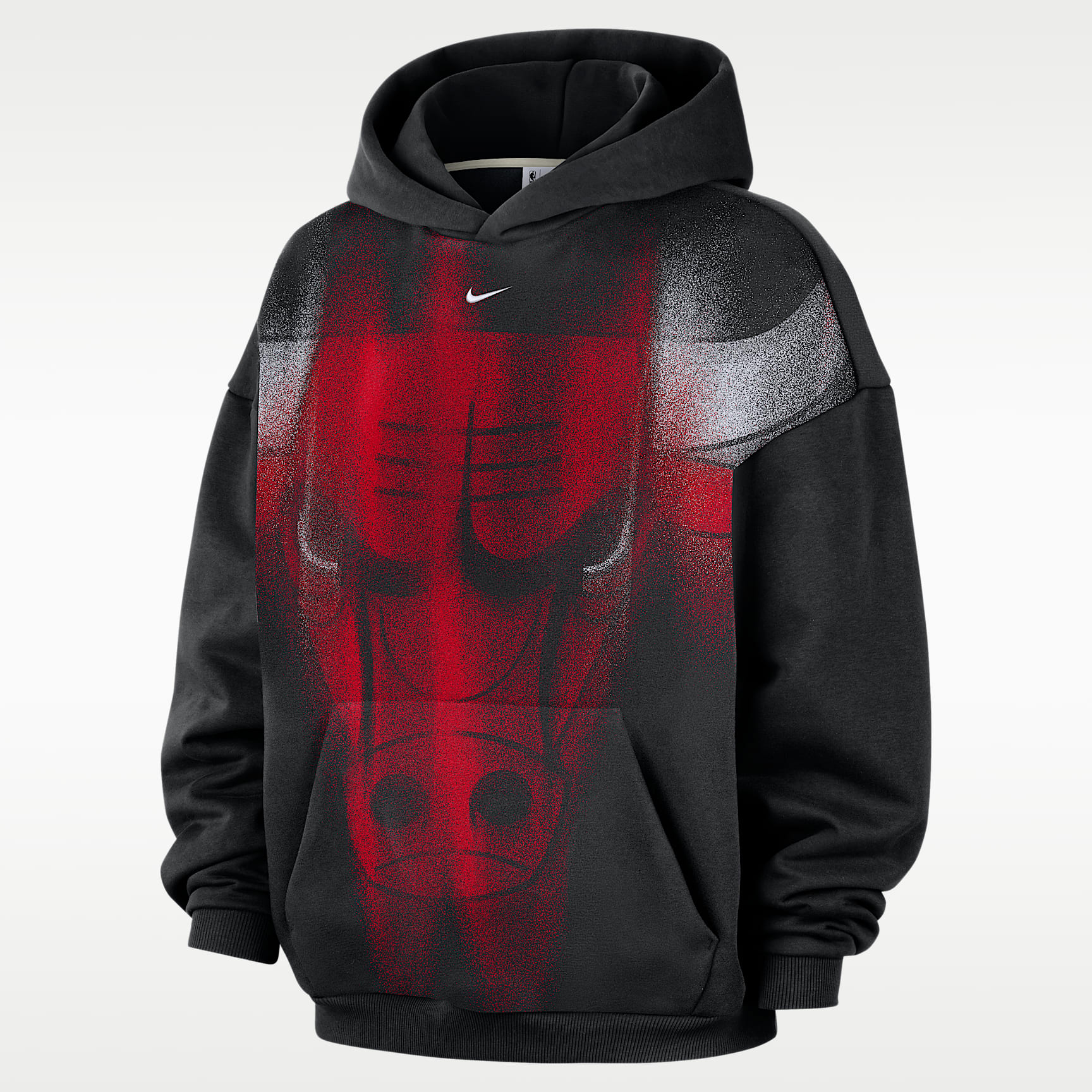 Chicago Bulls Standard Issue Men's Fleece Basketball Hoodie. Nike.com